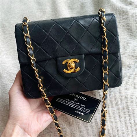 square mini chanel bag from 2006 stitch count|authenticity of chanel bag.